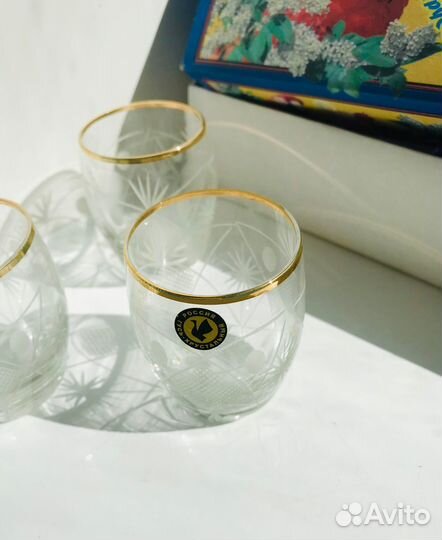 Хрустальные стопки