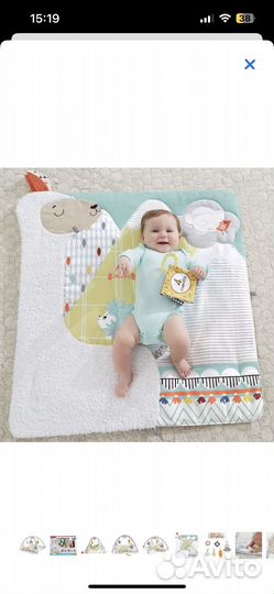 Развивающий коврик Fisher Price Делюкс Гимнастика