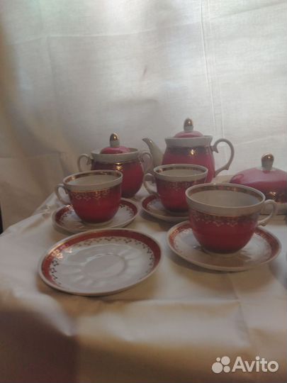 Сервиз чайный Барановка СССР