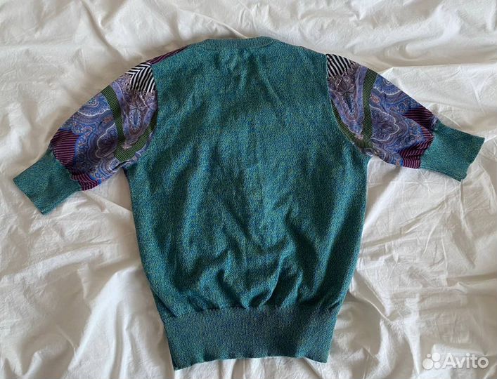 Etro шелк хлопок 44 размер