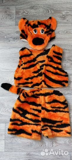 Новогодний костюм тигра, р.122