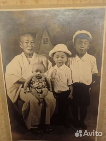 Антикварное японское фото (Семейный альбом)