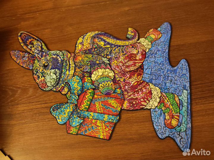 Деревянные пазлы