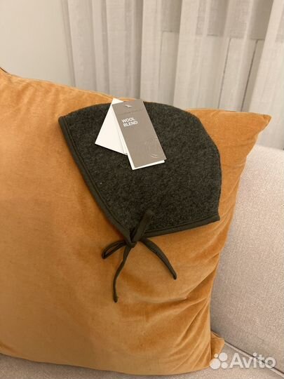 Чепчик шапка детская шерсть hm