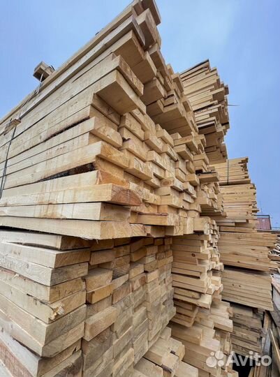 Доска обрезная 25х150х6000