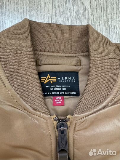Бомбер alpha industries