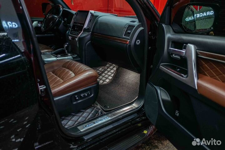 3Д коврики из экокожи Toyota Land Cruiser 200