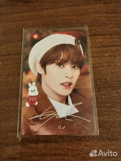 Stray Kids японская карта Минхо lee know pop up