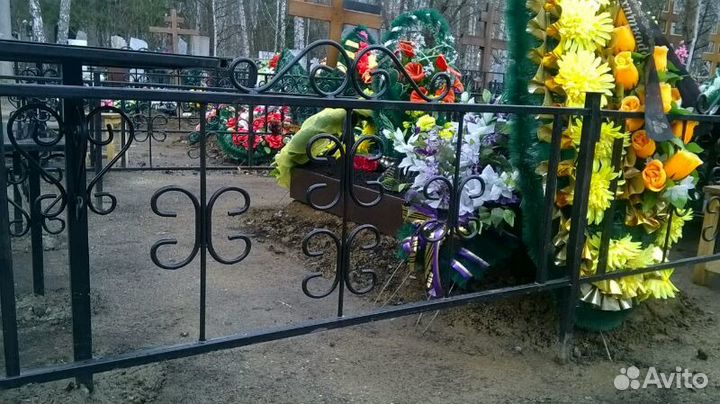 Оградки для кладбищ (на могилку)