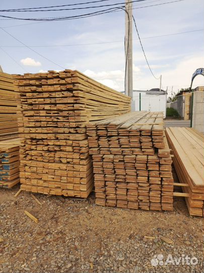 Доска обрезная 1, 2, 3 сорт