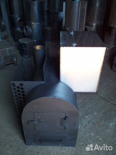 Печь для бани. на три помещения