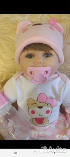 Кукла реборн маленькая 45см