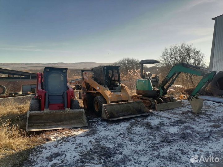 Услуги мини погрузчика