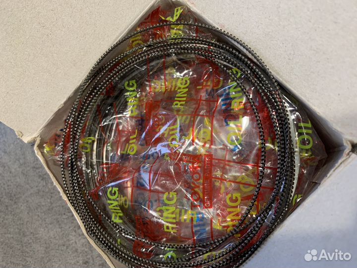 Кольца поршневые оригинал toyota std