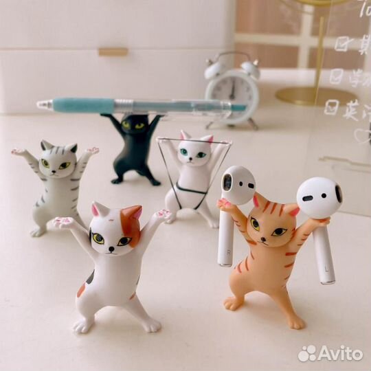 Фигурки котиков 5 шт