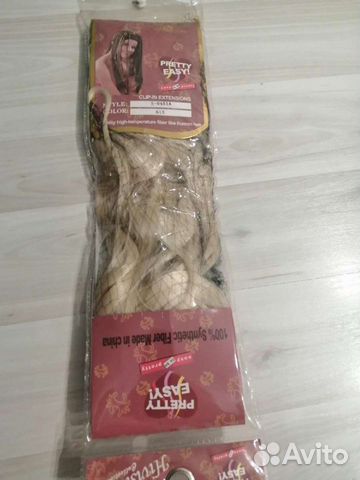 Волосы на заколках искусственные