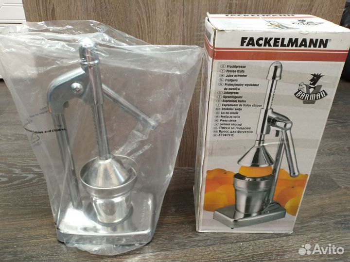 Пресс соковыжималка для цитрусовых и граната