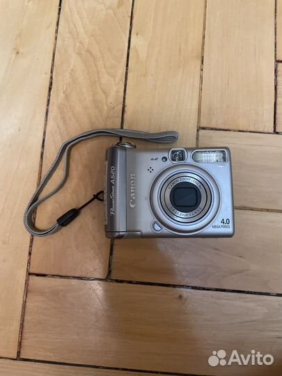 Компактный фотоаппарат canon powershot a520