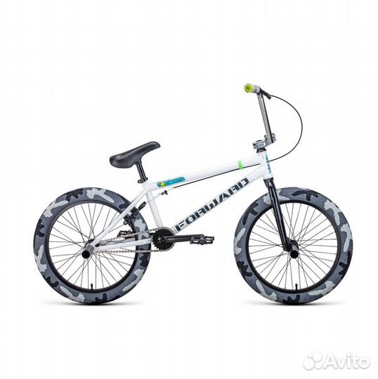 Велосипед BMX Forward ZigZag 20 (белый)