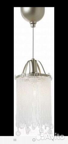 Подвесной светильник икея бу