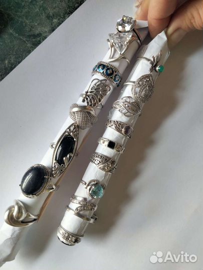 Серебряные кольца