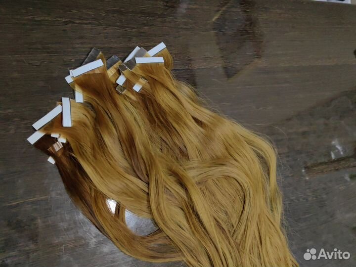 Волосы для ленточного наращивания, натуральные