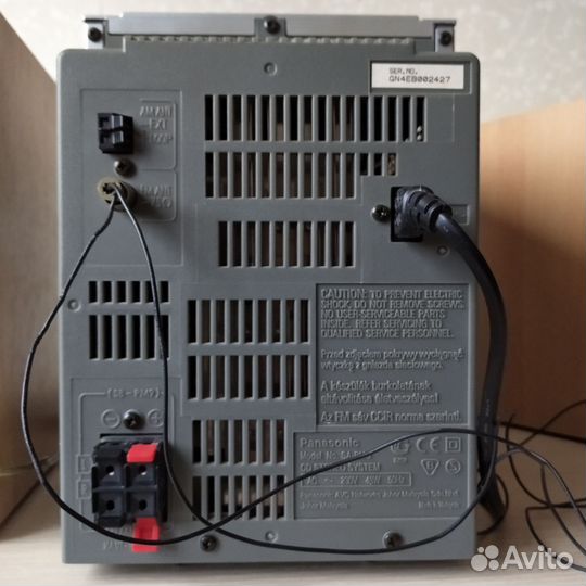 Музыкальный центр panasonic
