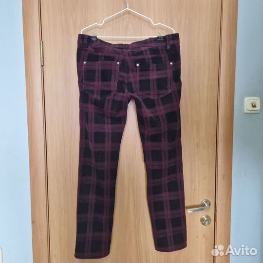 Брюки в клетку alcott clothing skinny fit