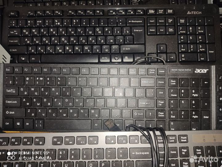 Клавиатуры 45 штук