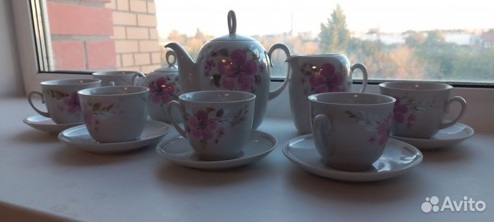 Сервиз фарфоровый чайный