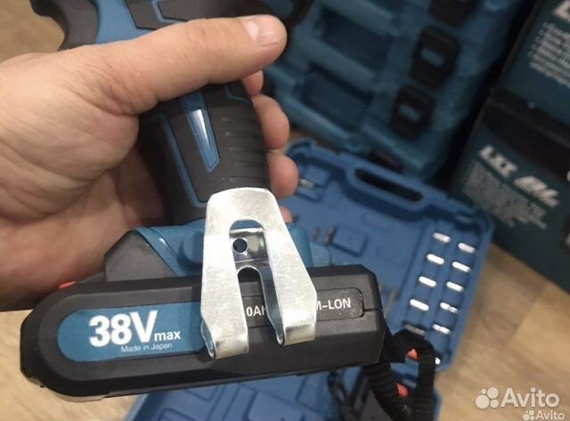 Дрель шуруповёрт makita 38в