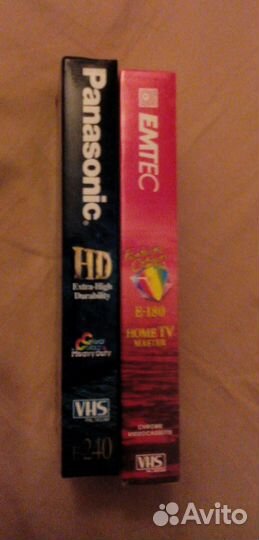 Видеокассеты VHS, новые и с записью