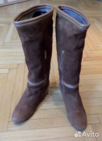 Сапоги женские замшевые (Alba).39 разм