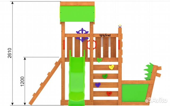 Детская игровая площадка для улицы W2