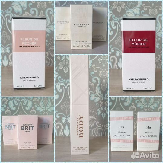 Burberry weekend Body Brit sheer karl lagerfeld