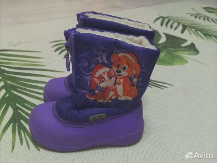 Сапоги для девочки