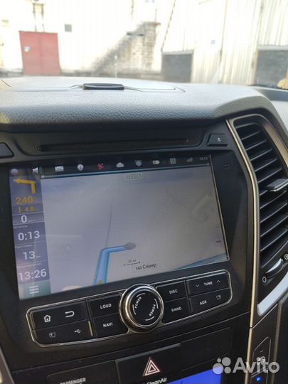 Штатная магнитола Hyundai SantaFe 3 Incar AHR 2483