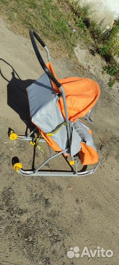 Санки коляска nika