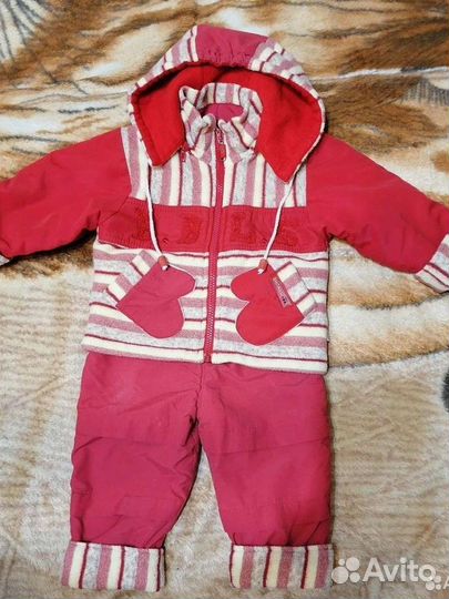 Вещи пакетом+куртки на рост 80-92 см