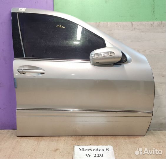 Дверь передняя Rh Mercedes S W220, рест., 03г