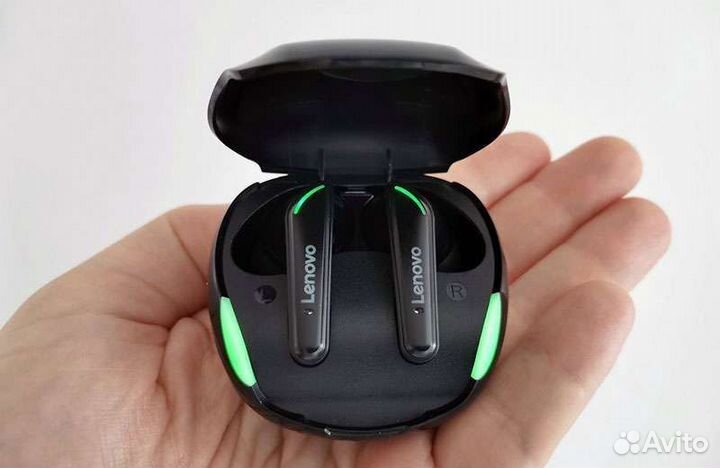 Наушники Lenovo xt92 чёрные