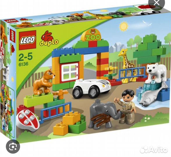 Lego дупло много наборов пакетом