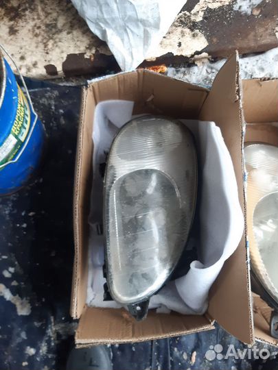 Фары бу шевроле ланос