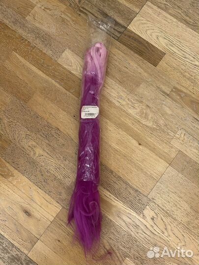 Канекалон фиолетовый градиент