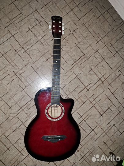 Акустическая гитара Prado HS-3810/RDS красный