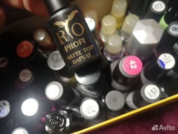 Набор гель лаков бу