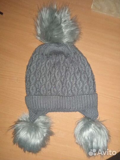 Зимняя шапка 56-58