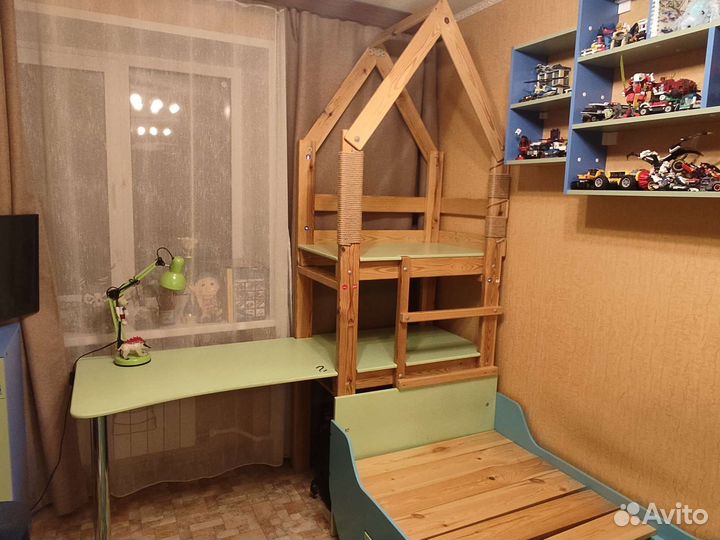 Детская кровать корабль