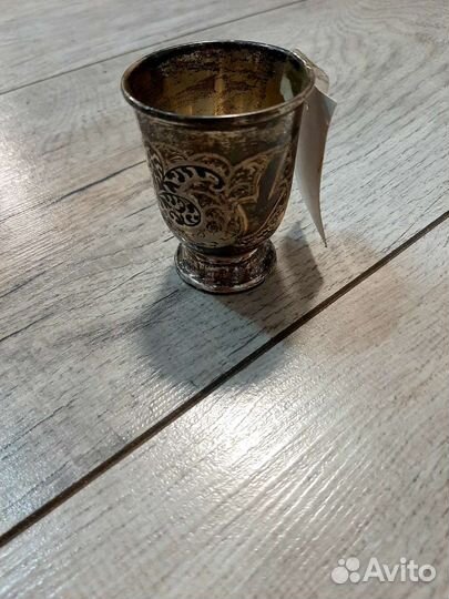Рюмка из серебра