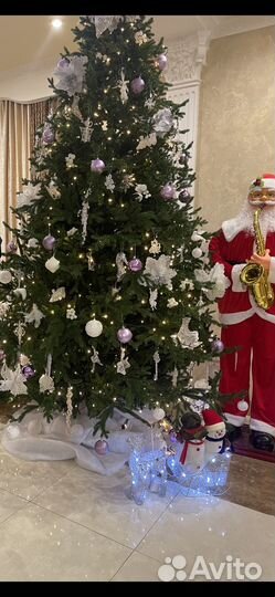 Ель искуственная литая 300см